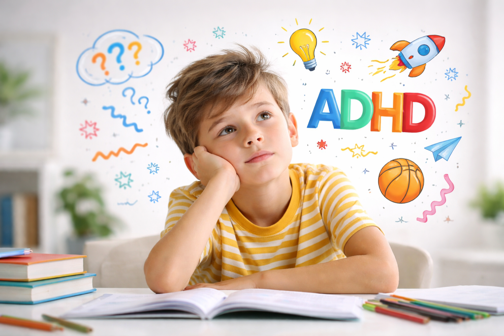 adhd vaikams